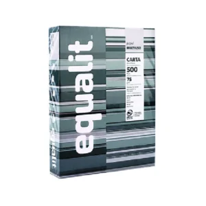 Resma de Papel Carta Equalit