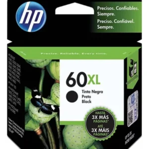 Cartucho De Tinta Hp 60xl Negra Original