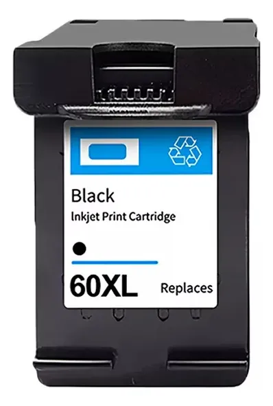 Cartucho De Tinta Hp 60xl Negra Original - Imagen 2
